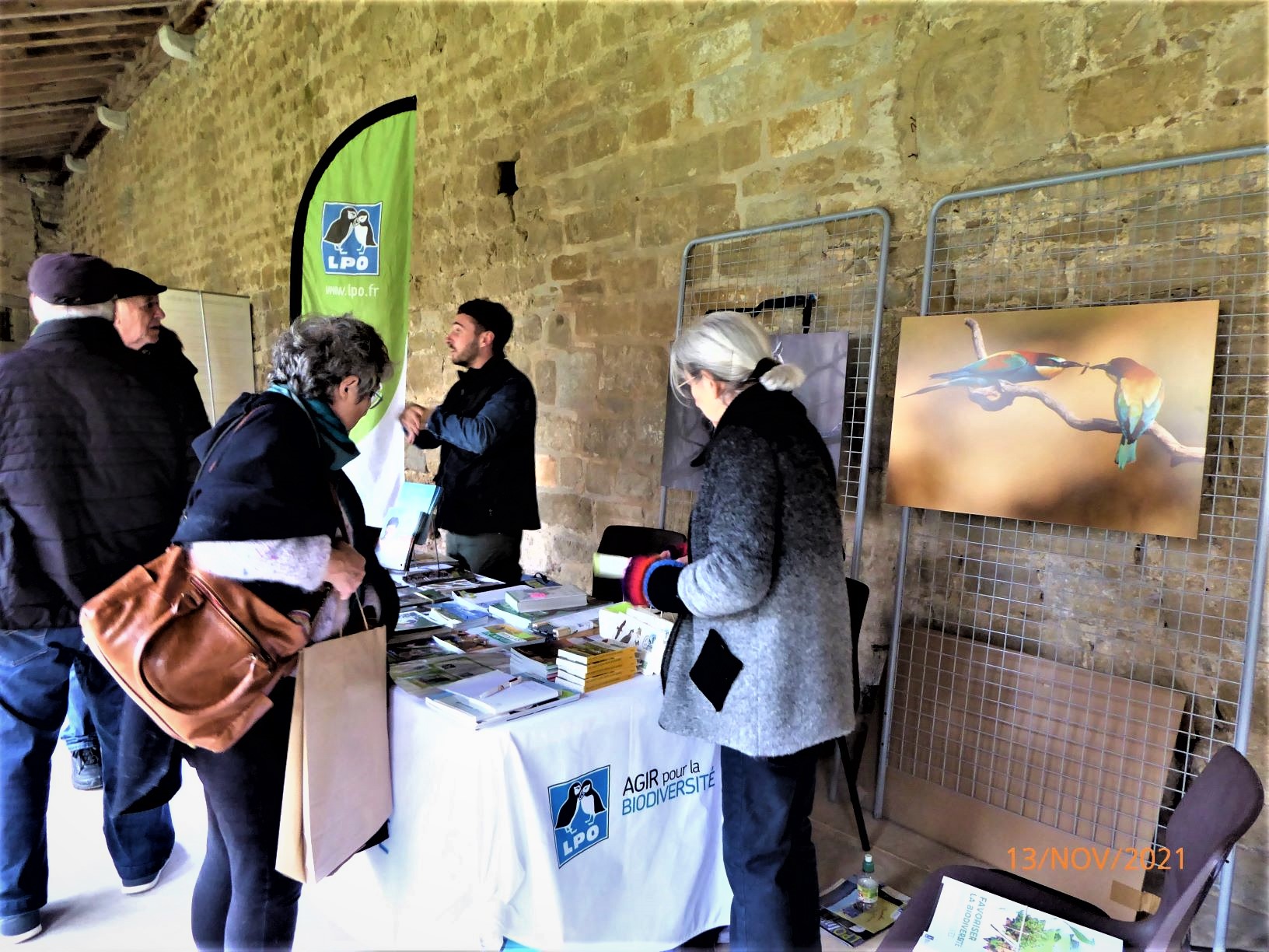 Tenue de stands LPO dans l'Aude en 2024